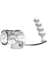 PRETTY LOVE - GUAINA PER PENE CON TAPPO ANALE TRASPARENTE