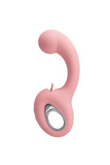 PRETTY LOVE - ERYNNYES VIBRATORE PUNTO G + STIMOLATORE CLITORIDEO 10 VIBRAZIONI ROSA