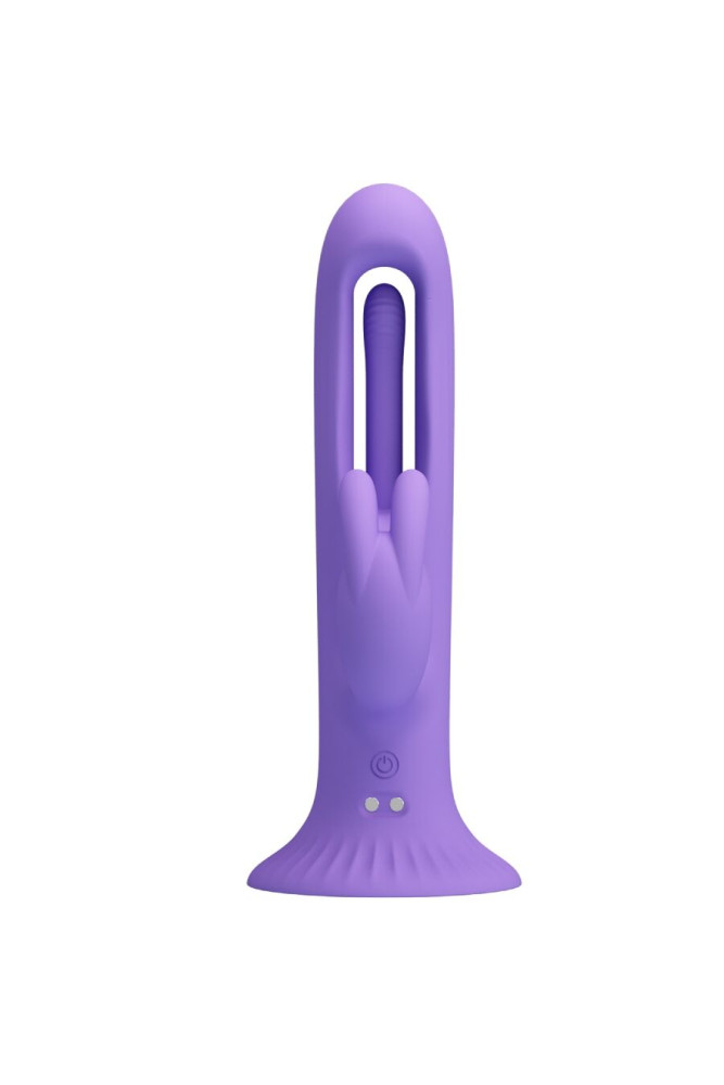 PRETTY LOVE - VIBRATORE CONIGLIO KILLMOULIS 12 MODALITÀ DI VIBRAZIONE VIOLA