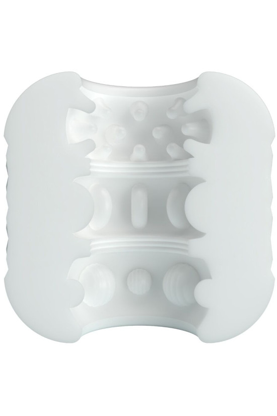 PRETTY LOVE - MASTURBATORE MASCHILE BIANCO CRYSTLE