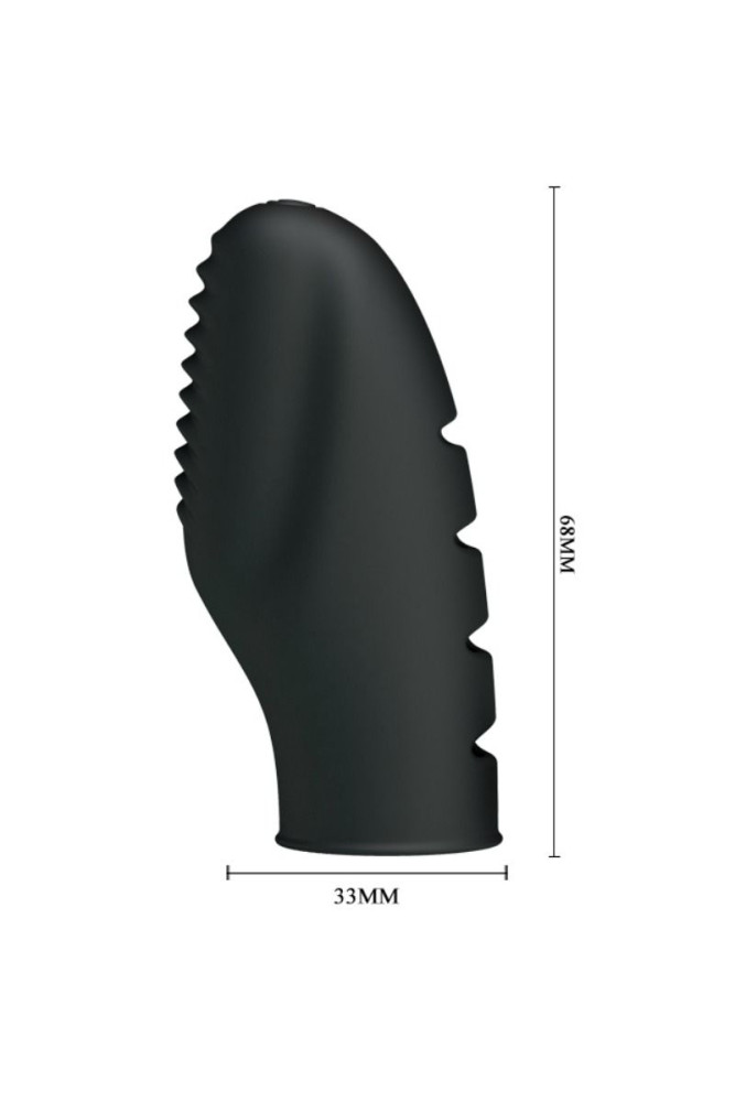 PRETTY LOVE - FLIRTATION STANFORD NERO VIBRAZIONE DITALE