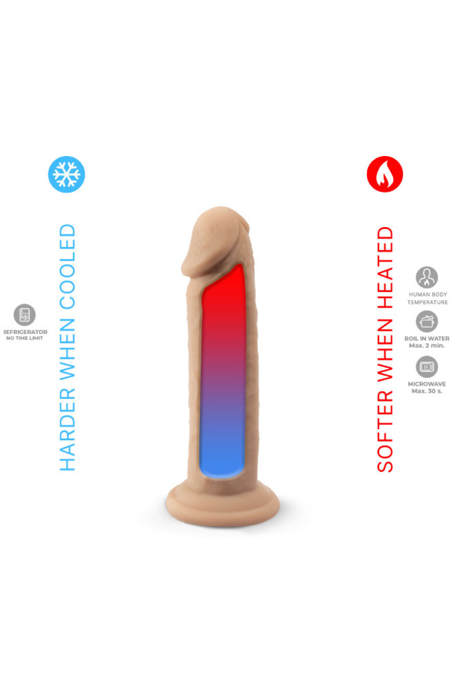 SILEXD - MODELLO PENE REALISTICO 2 SILICONE TERMOREATTIVO 15