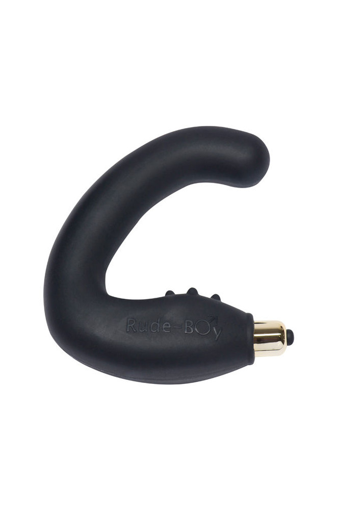 ROCKS-OFF - MASSAGGIATORE PUNTO G MASCHIO RUDE-BOY 7 V NERO