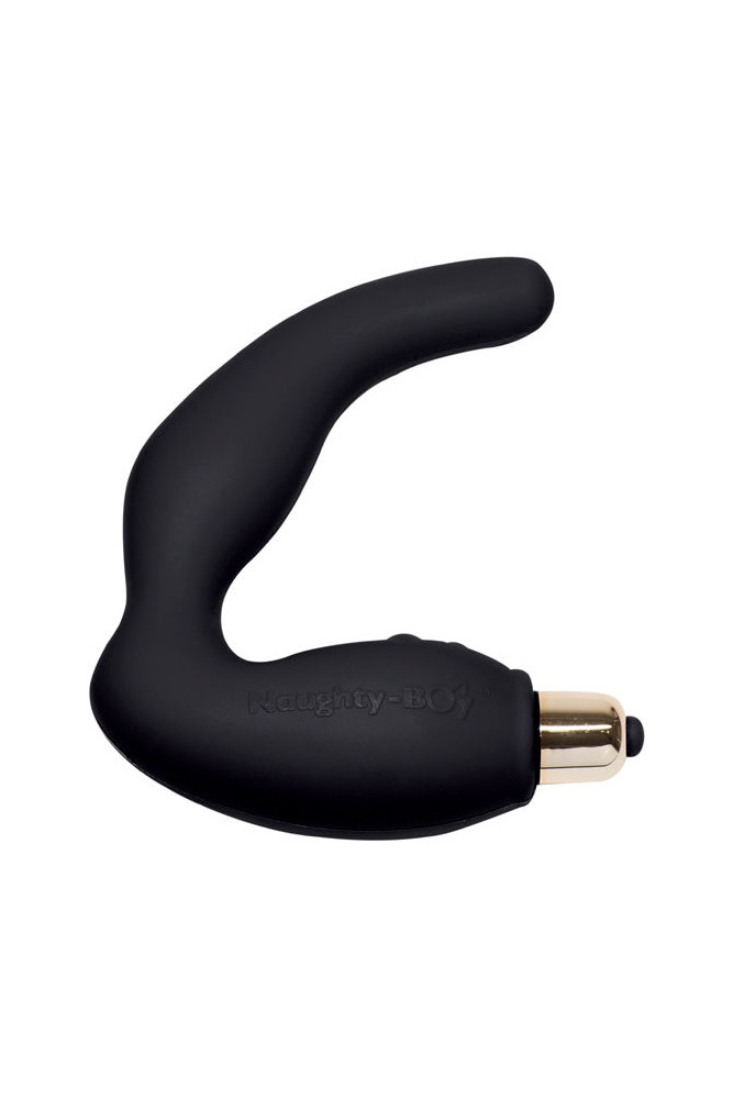 ROCKS-OFF - MASSAGGIATORE PUNTO G MASCHIO NAUGHTY-BOY 7 V NERO