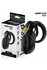 ADDICTED TOYS LOCKED - GABBIA PER PENE OBSIDIAN HOLD TAGLIA M