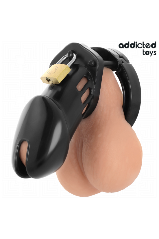 ADDICTED TOYS LOCKED - GABBIA PER PENE OBSIDIAN HOLD TAGLIA M