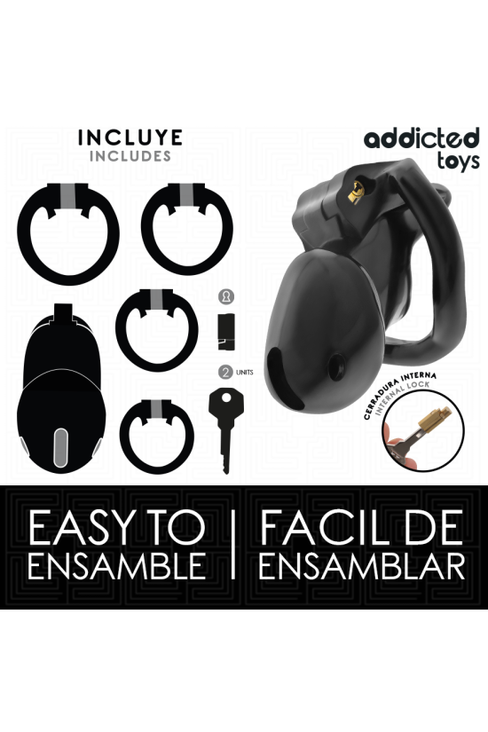 ADDICTED TOYS LOCKED - MINDNIGHT CELL GABBIA PER PENE TAGLIA S