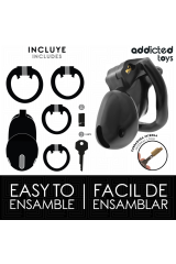 ADDICTED TOYS LOCKED - MINDNIGHT CELL GABBIA PER PENE TAGLIA S