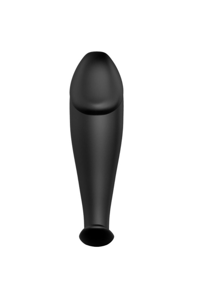 PRETTY LOVE - PLUG ANALE IN SILICONE FORMA DEL PENE E 12 MODALIT DI VIBRAZIONE NERO