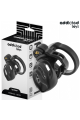 ADDICTED TOYS LOCKED - GABBIA PER PENE CON BLOCCAGGIO ETERNO 9 CM