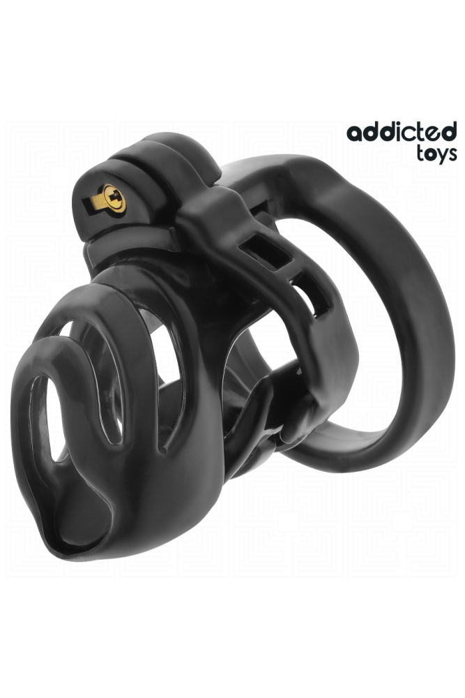 ADDICTED TOYS LOCKED - GABBIA PER PENE CON BLOCCAGGIO ETERNO 9 CM