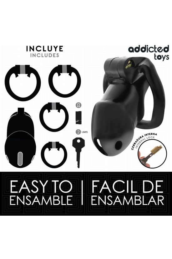 ADDICTED TOYS LOCKED - MINDNIGHT CELL GABBIA PER PENE TAGLIA M