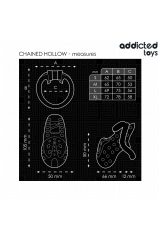 ADDICTED TOYS LOCKED - GABBIA PER PENE CAVA CON CATENA 10