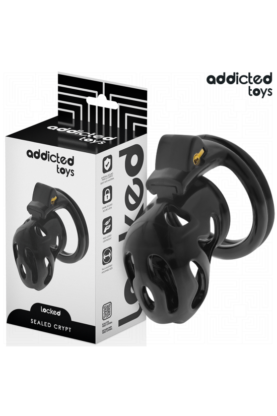 ADDICTED TOYS LOCKED - GABBIA PER PENE SIGILLATA CRYPT 8 CM