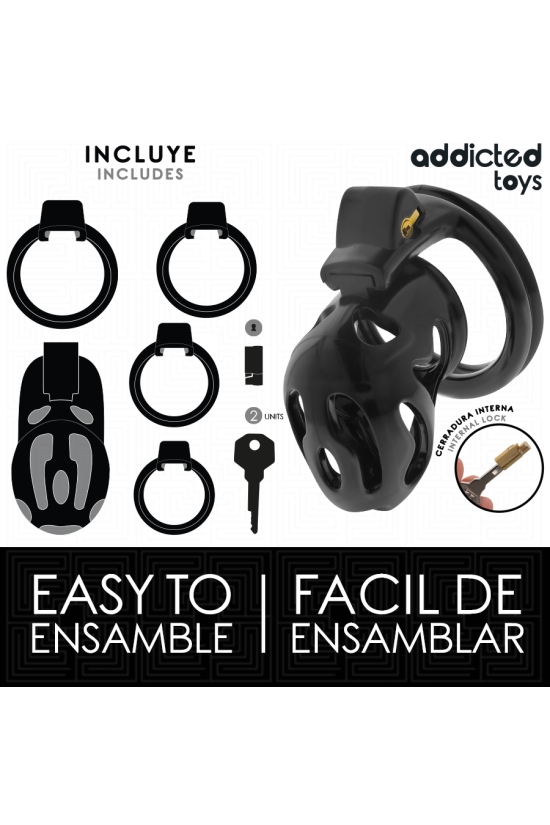 ADDICTED TOYS LOCKED - GABBIA PER PENE SIGILLATA CRYPT 8 CM
