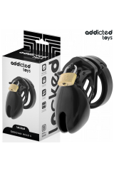 ADDICTED TOYS LOCKED - GABBIA PER PENE OBSIDIAN HOLD TAGLIA S