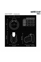 ADDICTED TOYS LOCKED - GABBIA PER PENE SILENZIOSA 7