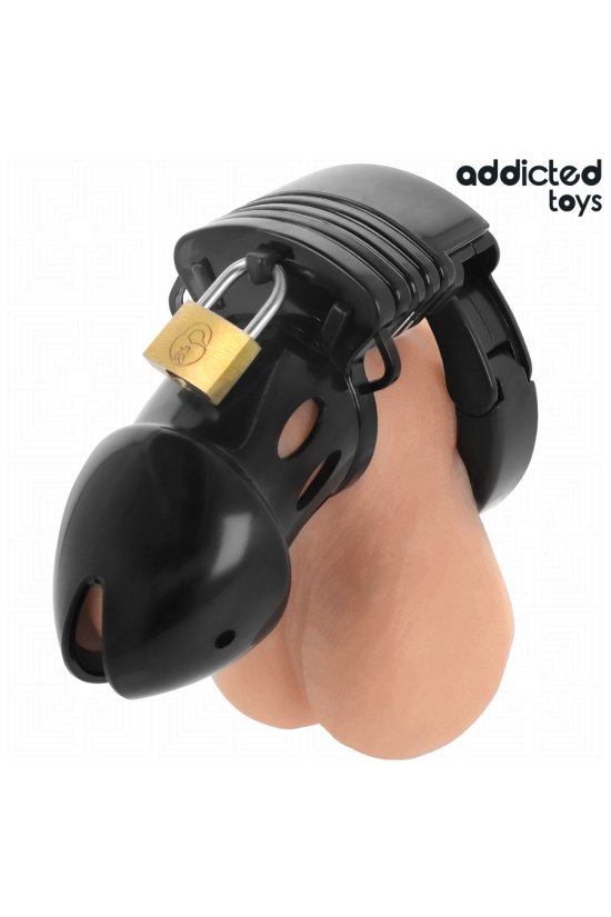 ADDICTED TOYS BLOCCATO - GABBIA PER PENE PROFONDA DI CASTITÀ 7