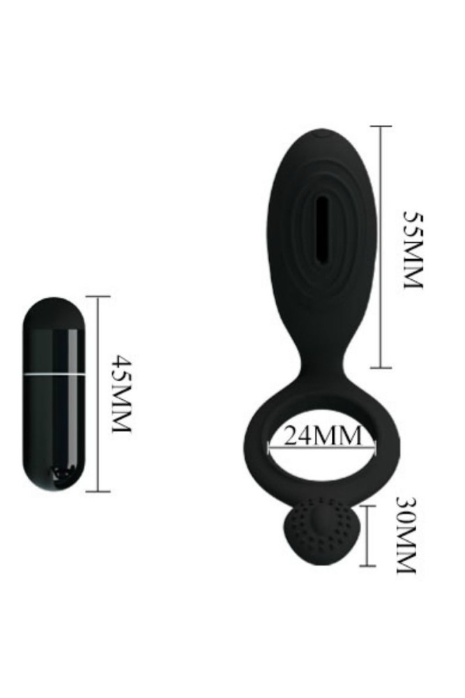 PRETTY LOVE - ETHEL ANELLO VIBRANTE CON STIMOLATORE