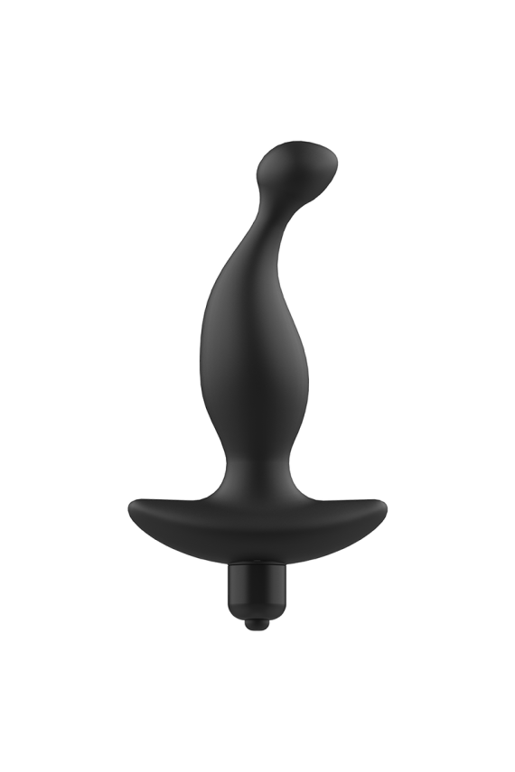ADDICTED TOYS - MASSAGGIATORE ANALE CON VIBRAZIONE NERAMODELLO 1