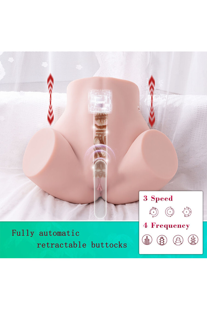 XISE - MARISA MASTURBATORE VAGINALE REALISTICO MULTIPOSIZIONE CON SPINTA