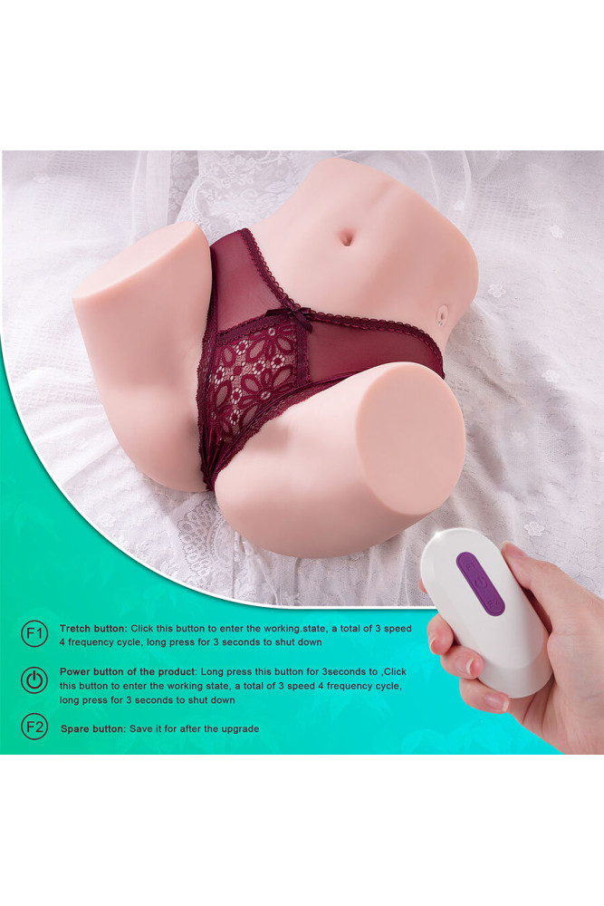 XISE - MARISA MASTURBATORE VAGINALE REALISTICO MULTIPOSIZIONE CON SPINTA