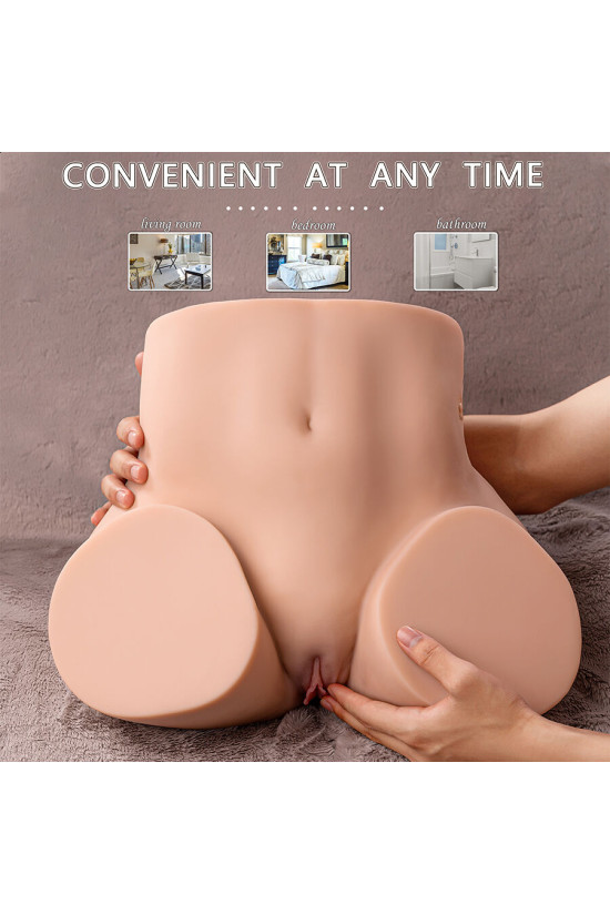 XISE - ETHEL MASTURBATORE VAGINALE REALISTICO CON VIBRAZIONE MULTIPOSIZIONE