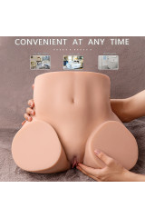 XISE - ETHEL MASTURBATORE VAGINALE REALISTICO CON VIBRAZIONE MULTIPOSIZIONE