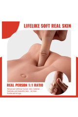 XISE - BERTLETT DILDO ASS DILDO REALISTICO E MASTURBATORE ANALE POSIZIONE FRONTALE CON SPINTA 18 CM