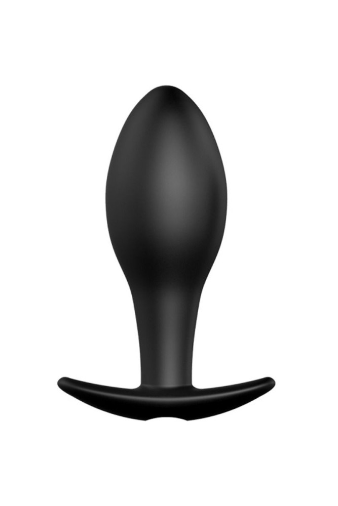 PRETTY LOVE - PLUG ANALE ANCORANTE IN SILICONE 12 MODALIT DI VIBRAZIONE NERO
