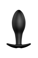 PRETTY LOVE - PLUG ANALE ANCORANTE IN SILICONE 12 MODALIT DI VIBRAZIONE NERO