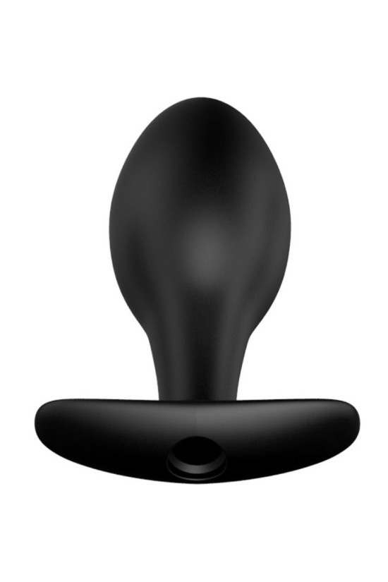 PRETTY LOVE - PLUG ANALE ANCORANTE IN SILICONE 12 MODALIT DI VIBRAZIONE NERO