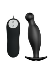PRETTY LOVE - PLUG ANALE IN SILICONE 12 MODALIT DI VIBRAZIONE NERO