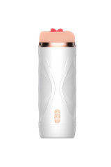 SHEQU - RILEY MASTURBATORE VAGINALE VIBRANTE CON ASPIRAZIONE