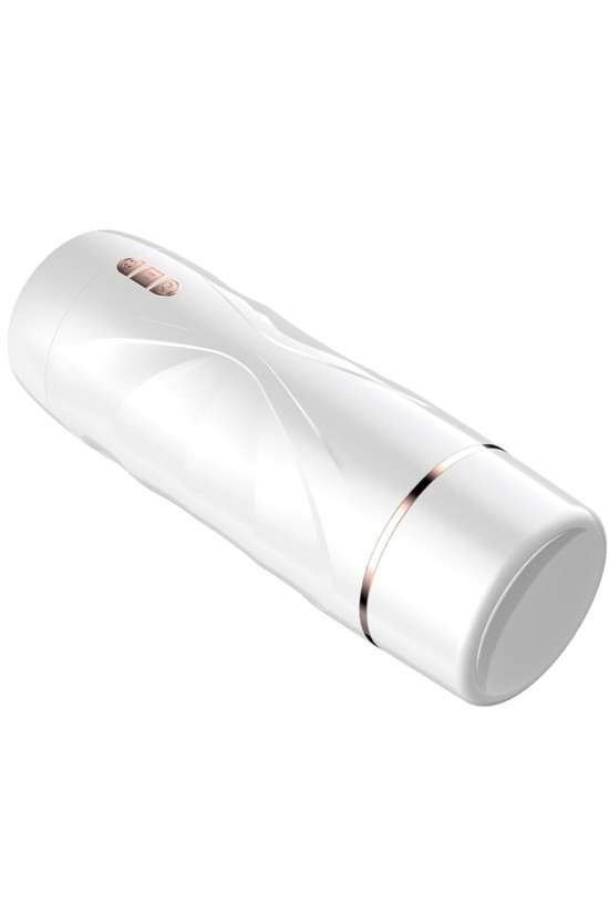 SHEQU - RILEY MASTURBATORE VAGINALE VIBRANTE CON ASPIRAZIONE