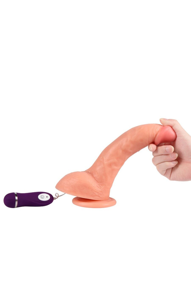 SHEQU - DILDO VIBRANTE BESTIA CON TELECOMANDO 24
