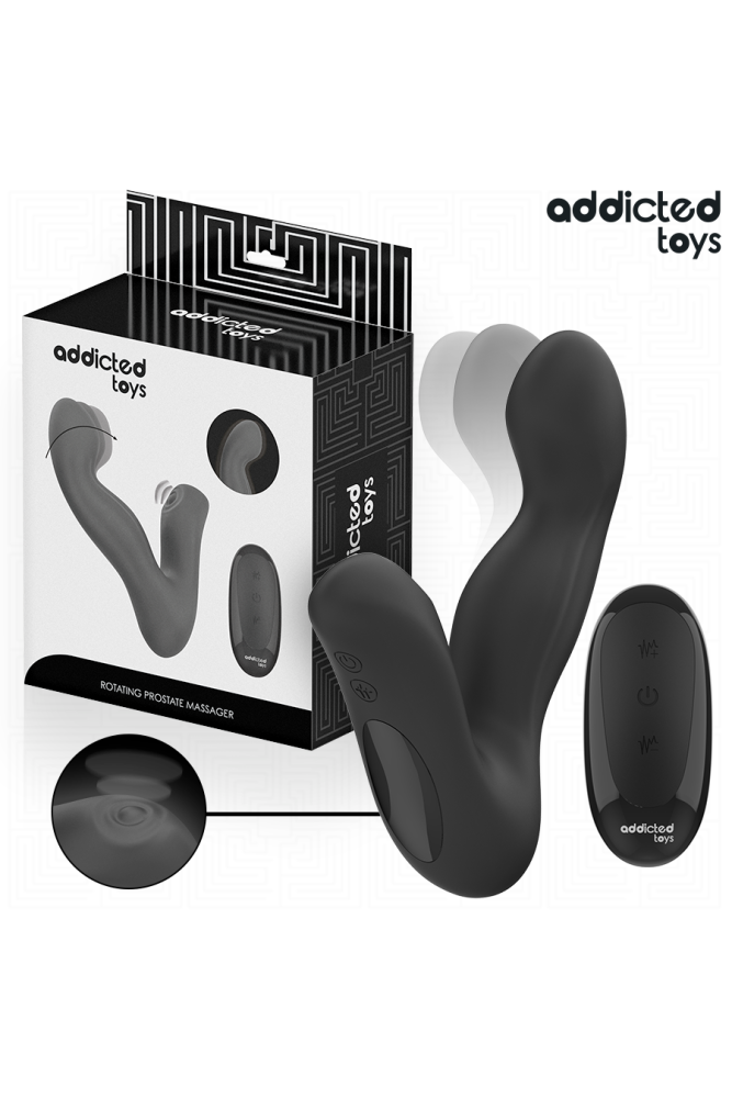 ADDICTED TOYS - MASSAGGIATORE PROSTATICO OSCILLANTE CON TELECOMANDO IN MODALITÀ PULSAZIONE