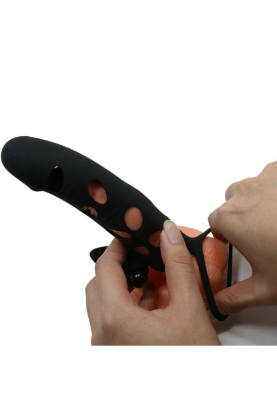 PRETTY LOVE - COPERTURA IN SILICONE CON VIBRAZIONE 15.2 CM