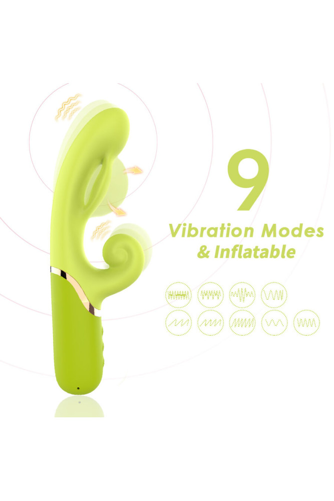 ARMONY - GONFIATORE PUNTO A PER STIMOLATORE VIBRATORE VERDE