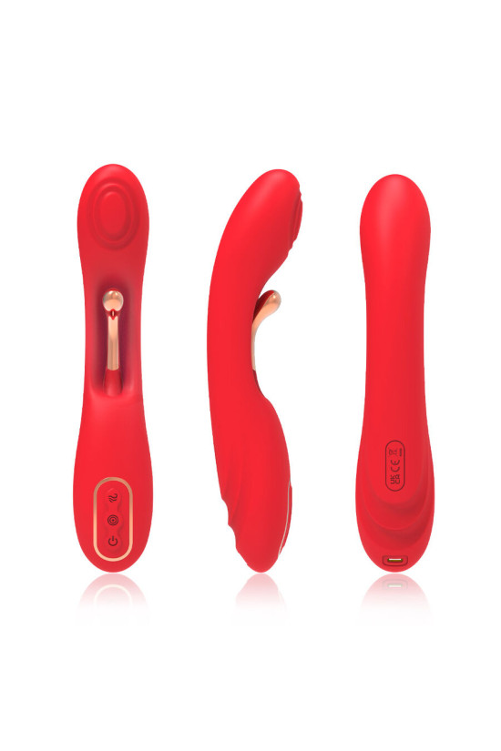 ARMONY - VIBRATORE CON LINGUA OSCILLANTE ROSSO