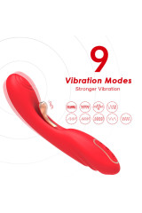 ARMONY - VIBRATORE CON LINGUA OSCILLANTE ROSSO