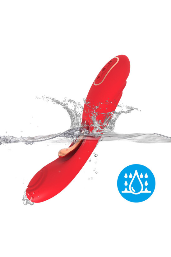 ARMONY - VIBRATORE CON LINGUA OSCILLANTE ROSSO