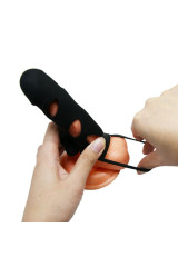 PRETTY LOVE - COPERTURA IN SILICONE CON VIBRAZIONE 14 CM 1.0