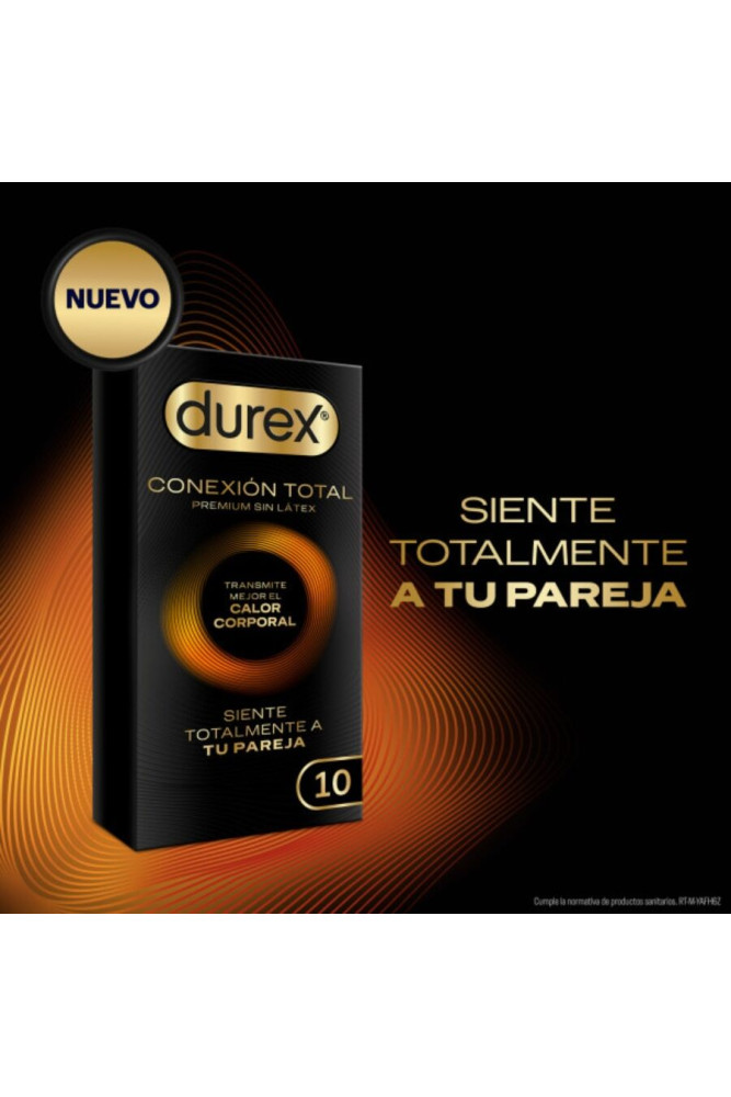 DUREX - TOTAL CONNECTION ULTRA FINE PLUS SENZA LATTICE 10 UNITÀ
