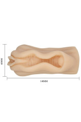 BAILE - MINI MASTURBATORE MASCHILE DESIGN LABBRA VAGINA