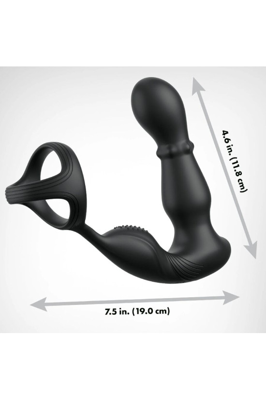 COLLEZIONE ANAL FANTASY ELITE - ANELLO ANALE VIBRANTE E MASSAGGIATORE CON TELECOMANDO