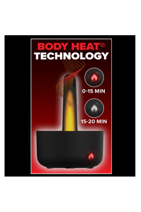PDX ELITE - MASTURBATORE AUTOMATICO MILK ME HOTTER CON VIBRAZIONE A SPINTA E EFFETTO CALORE