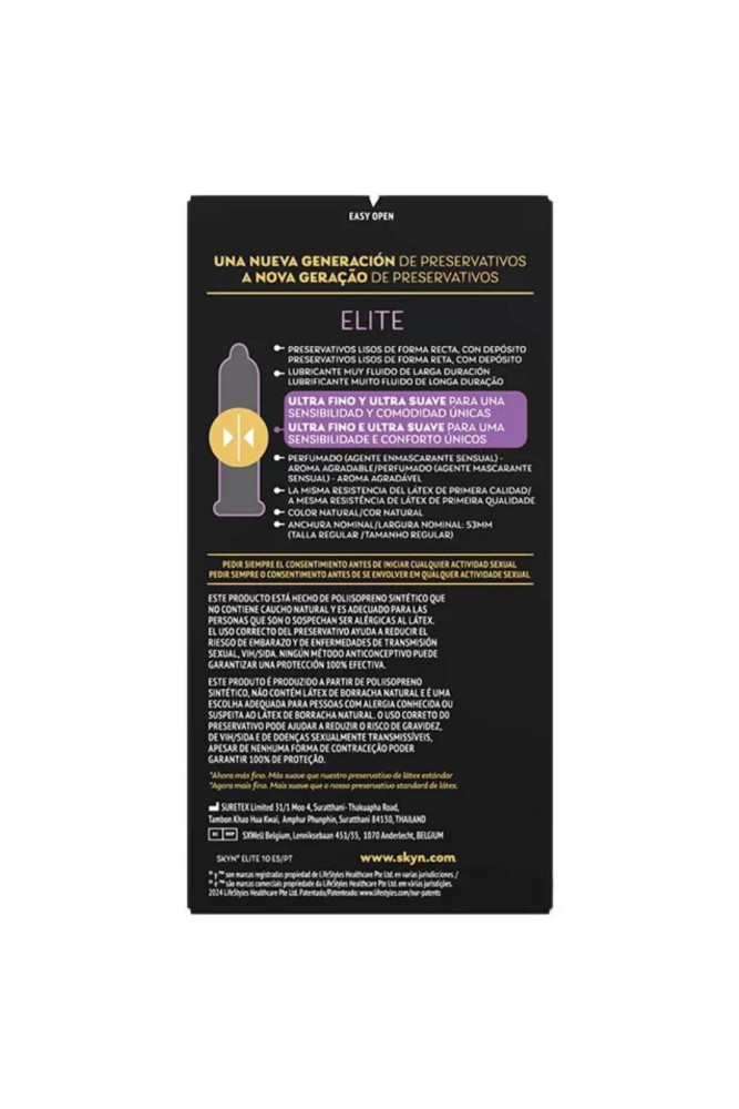 SKYN - ELITE ULTRA-THIN CONDOMS 10 UNITÀ
