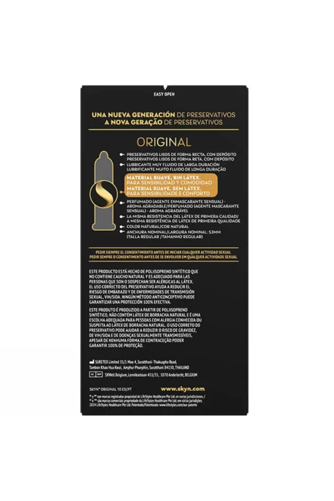 SKYN - PRESERVATIVO ORIGINALE NATURAL SENSATION 10 UNITÀ