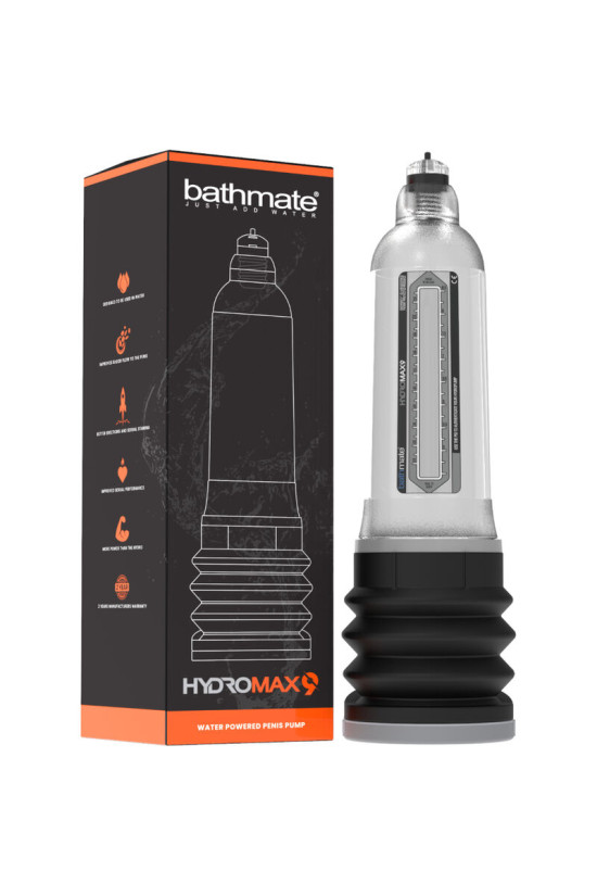 BATHMATE - HYDROMAX 9 POMPA PER LAUMENTO DEL PENE TRASPARENTE